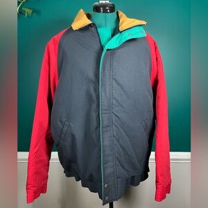 Men's Color block vintage Jacket